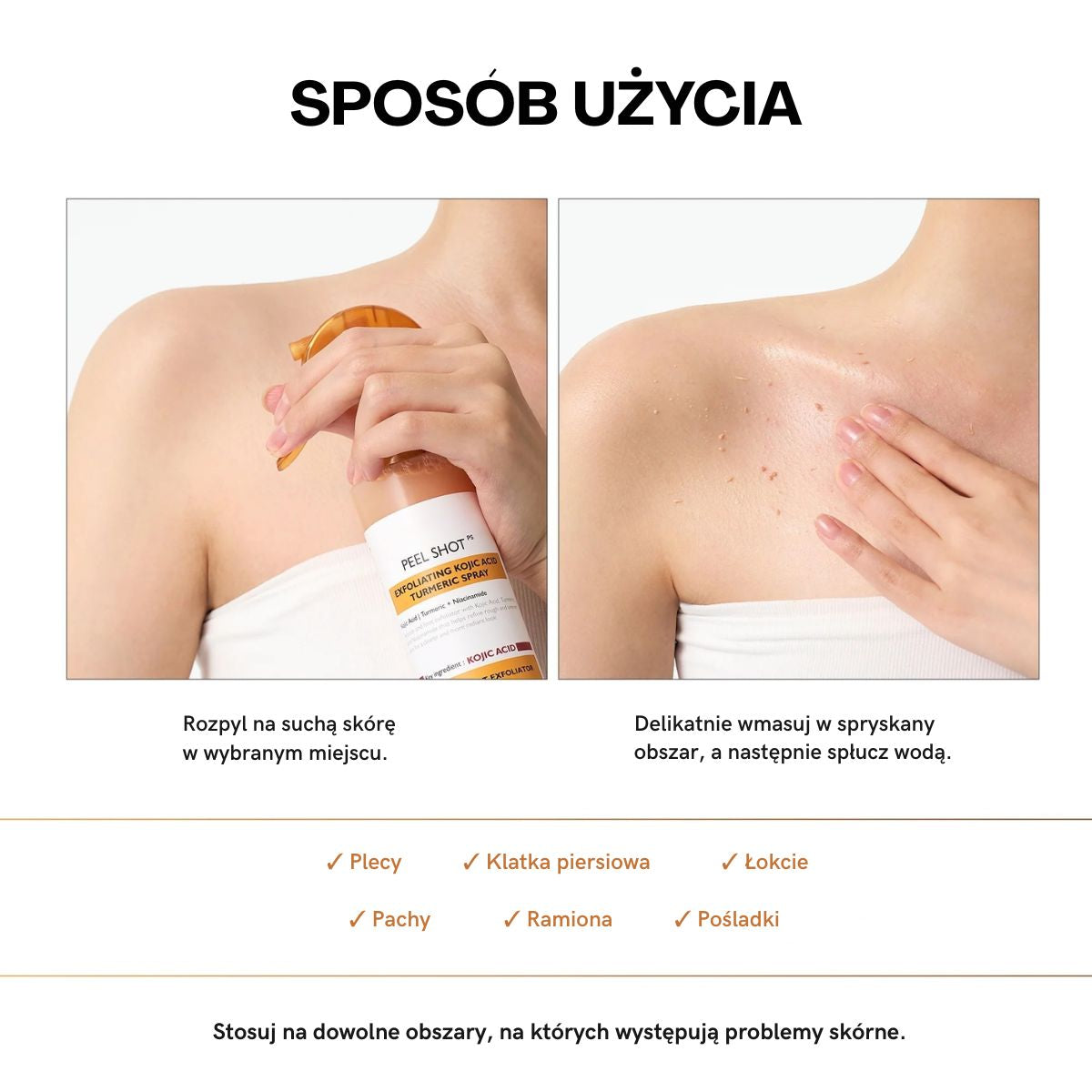 Peel Shot Spray złuszczający Tumereci